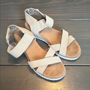 BOBS from Skechers Beige Women's Sandals